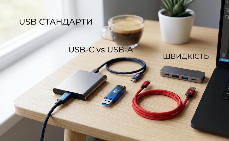 Юзб флешки та кабелі: як розібратися в стандартах