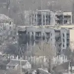 Панорама міста Олешки на Херсонщині